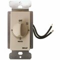 Coleman Cable Woods Countdown Timer, 20 A, 125 V, 2500 W, 30 min Time Setting, Light Almond 59715